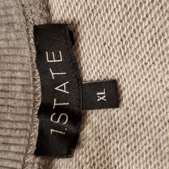 NWT 1. State Crewneck Sweatshirt w/Ruffle Accent XL - Picture 7 of 9